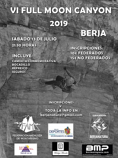 El Full Moon Canyon llega este sábado a su sexta edición
