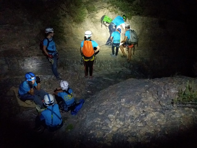 Medio centenar de participantes disfrutan del VI Full Moon Canyon
