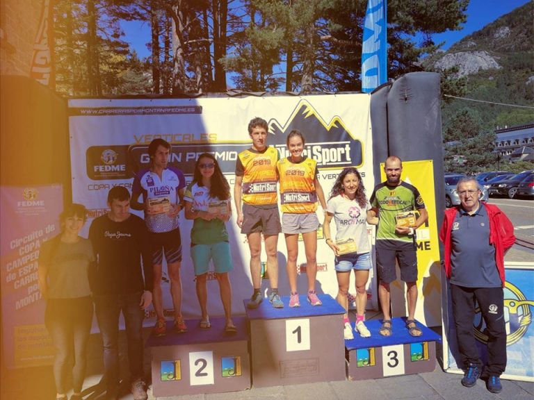 Silvia Lara, subcampeona de la Copa FEDME de Carreras Verticales y Mónica Díaz campeona en Veteranas