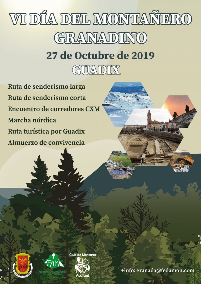 Guadix albergará el 27 de octubre el VI Día del Montañero Granadino