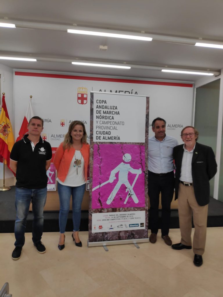 Presentada la prueba de la Copa Andaluza de Marcha Nórdica ‘Ciudad de Almería’