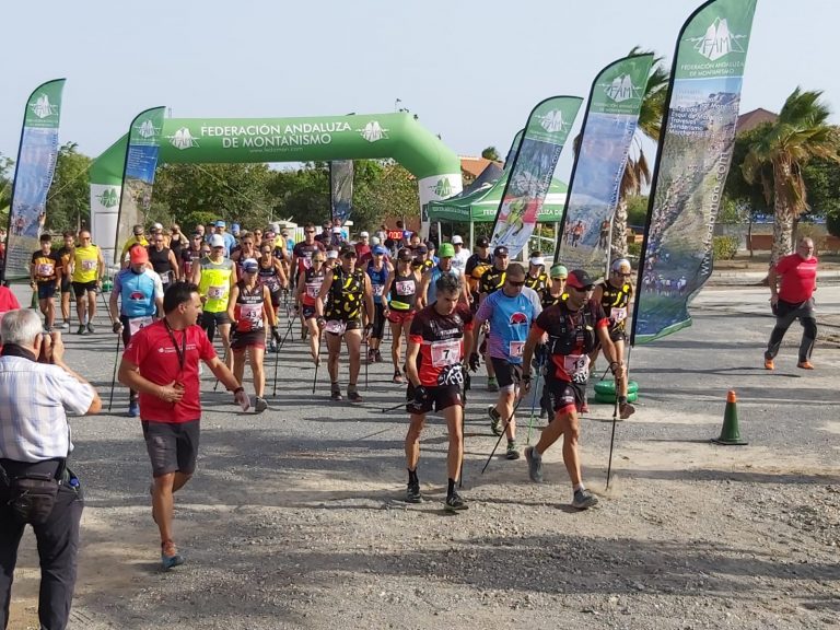 Enrique Villanueva y Sonia Téllez dominan la Copa Andaluza de Marcha Nórdica 2019