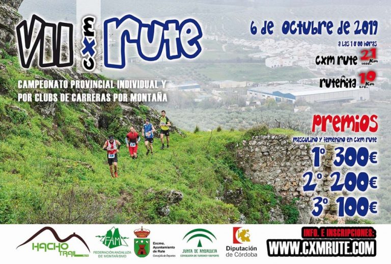 Rute acoge este domingo el Campeonato Provincial Individual y por Clubes de CxM de Córdoba