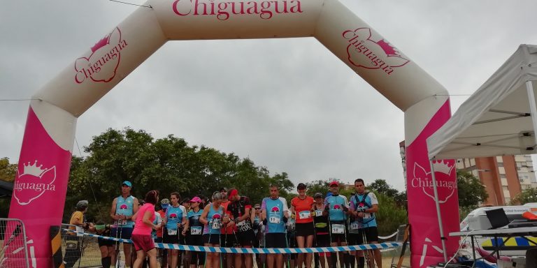 Sonia Mirás y Enrique Villanueva se adjudican la Copa de Huelva de Marcha Nórdica 2019
