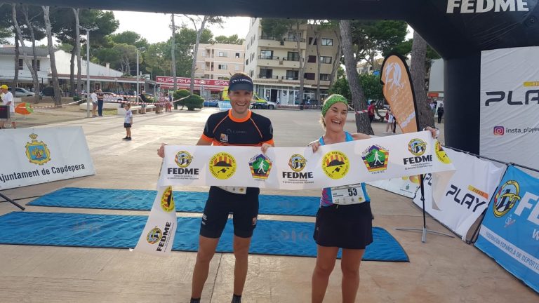 Sonia Mirás, campeona de la Copa de España de Marcha Nórdica 2019 a falta de una prueba