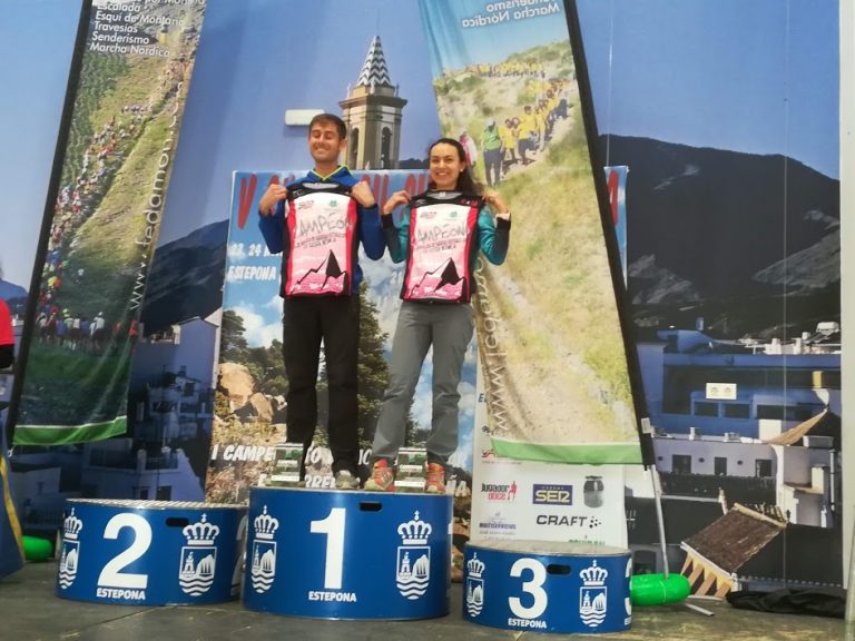 Silvia Lara y Alberto Gamero se proclaman vencedores de la Copa Andaluza 2019 de Carreras Verticales