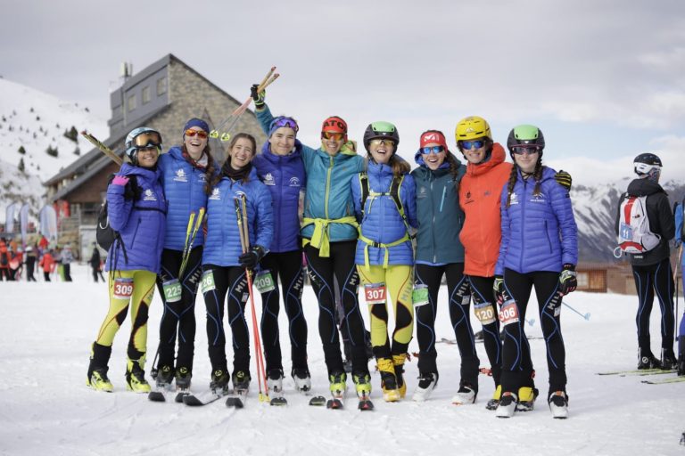 Ana Alonso encabeza, con su segunda Copa de España de Skimo consecutiva, los podios y la gran progresión de los jóvenes esquiadores/as andaluces