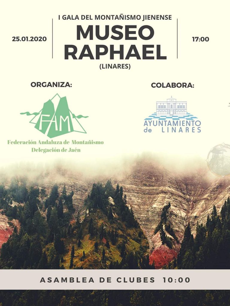 El Museo Raphael de Linares acogerá este próximo sábado la I Gala del Montañismo Jienense