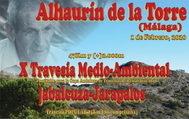 La X Travesía Medio Ambiental Jabalcuza Jarapalos abre la 23ª Copa Andaluza de Travesías de Resistencia