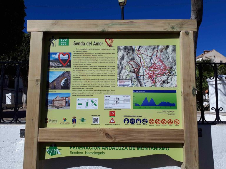 Homologado el SL-A 271 ‘Senda del Amor’ en Ugíjar