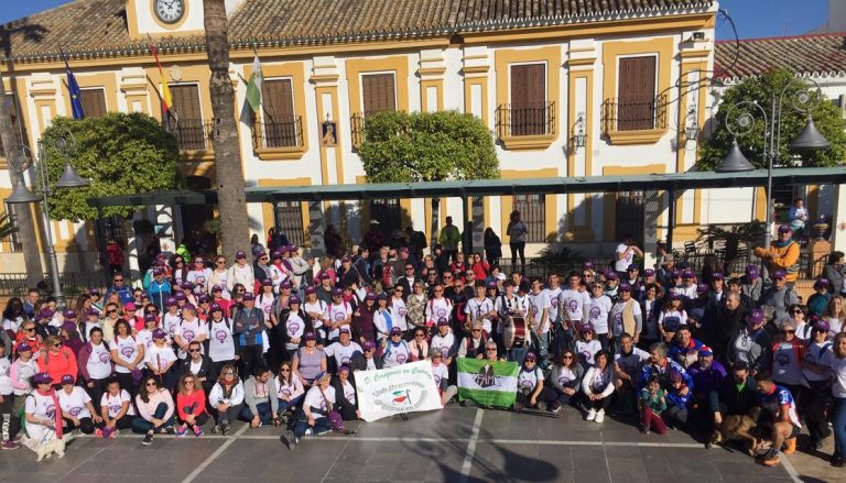 Guillena ha sido escenario de la Marcha Provincial de la Mujer Senderista de Sevilla