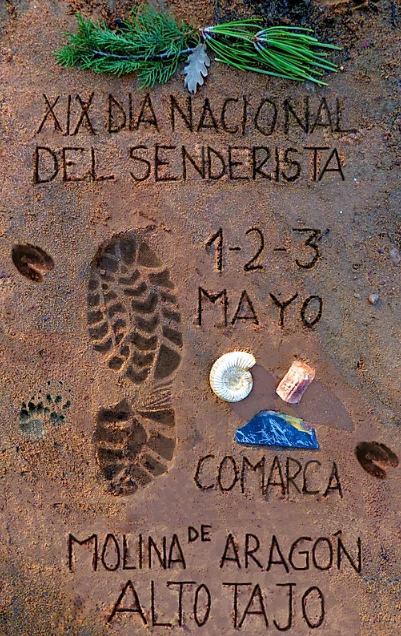 Inscripciones para el XIX Día Nacional del Senderista en Molina de Aragón del 1 al 3 de mayo