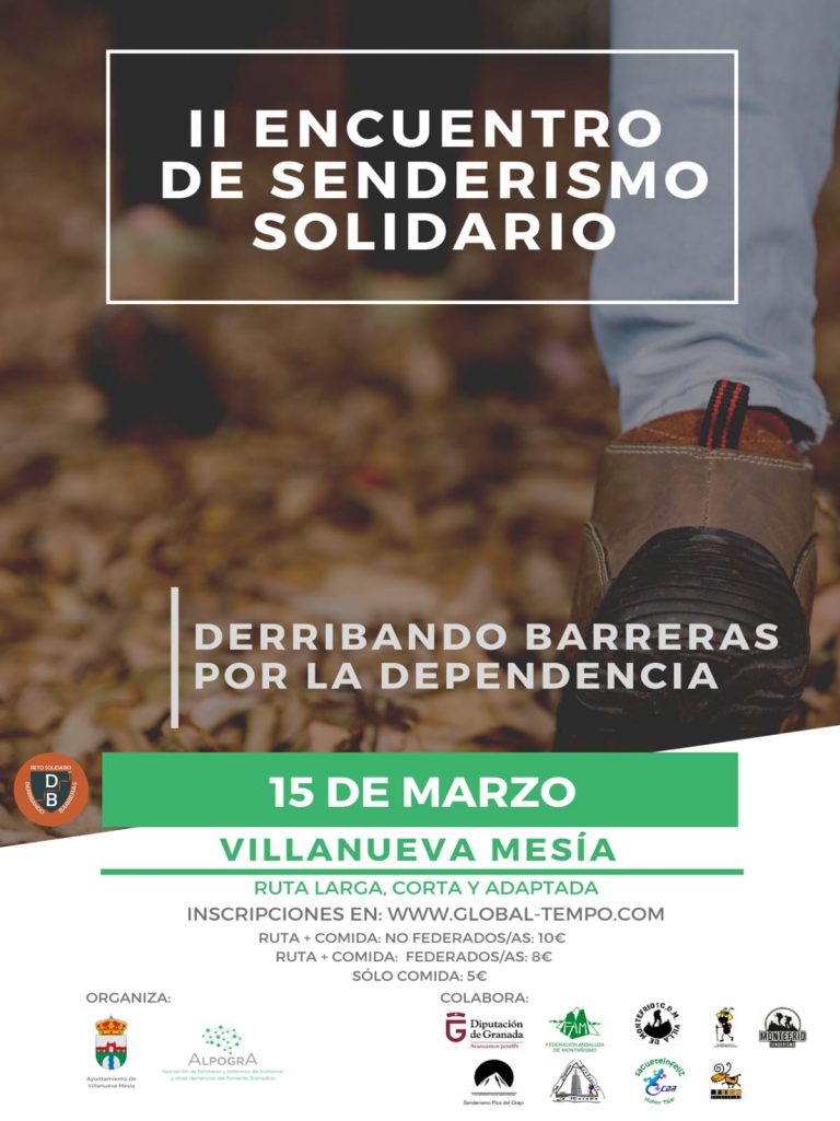 Aún te puedes inscribir en el II Encuentro de Senderismo Solidario ‘Derribando Barreras por la Dependencia’ de este próximo domingo en Villanueva Mesía
