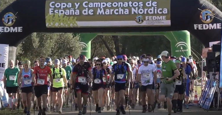 Resumen del Campeonato de España de Clubes de Marcha Nórdica con los podios del ORIVIP TEAM CS Tritón y CEM Marbella en el Canal YouTube FAM