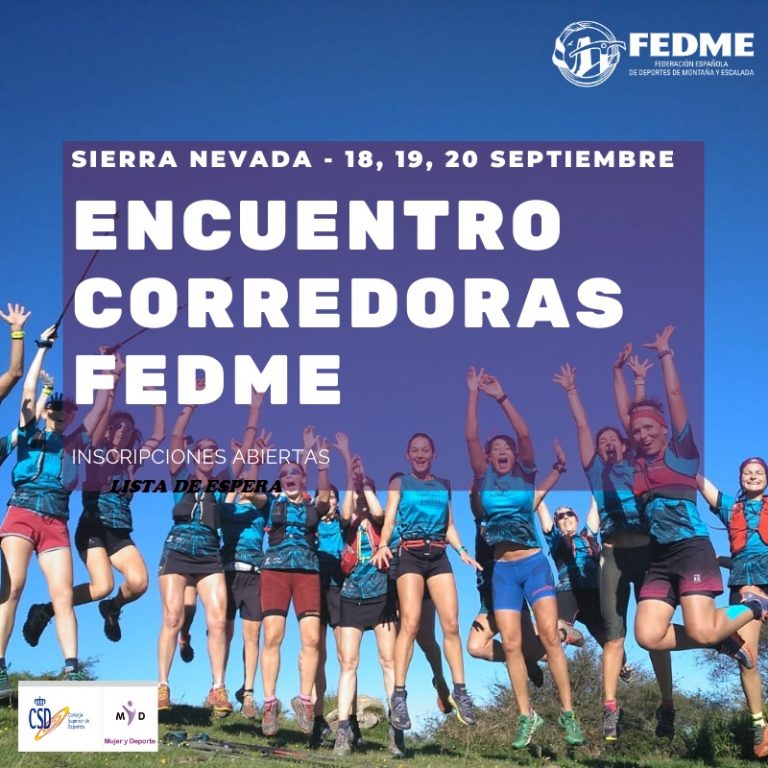 Sierra Nevada albergará del 18 al 20 de septiembre el Encuentro de Corredoras por Montaña FEDME 2020