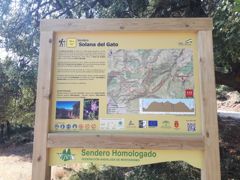 Homologado el Sendero del Gato, en La Peza (Granada)