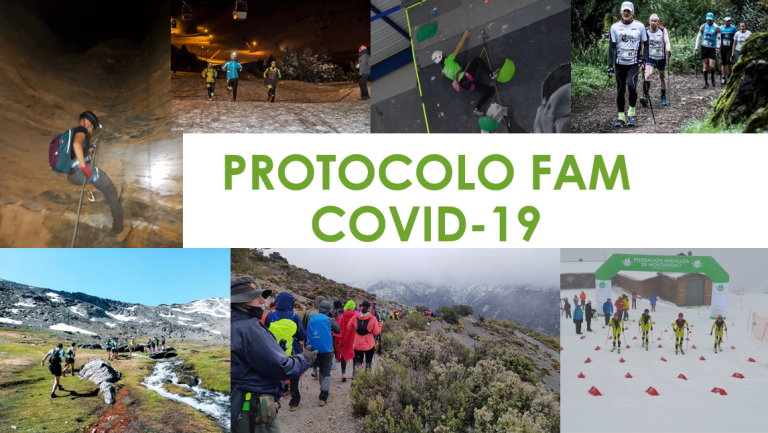 La FAM recibe de la Junta de Andalucía la autorización de Protocolo General de Prevención del COVID-19
