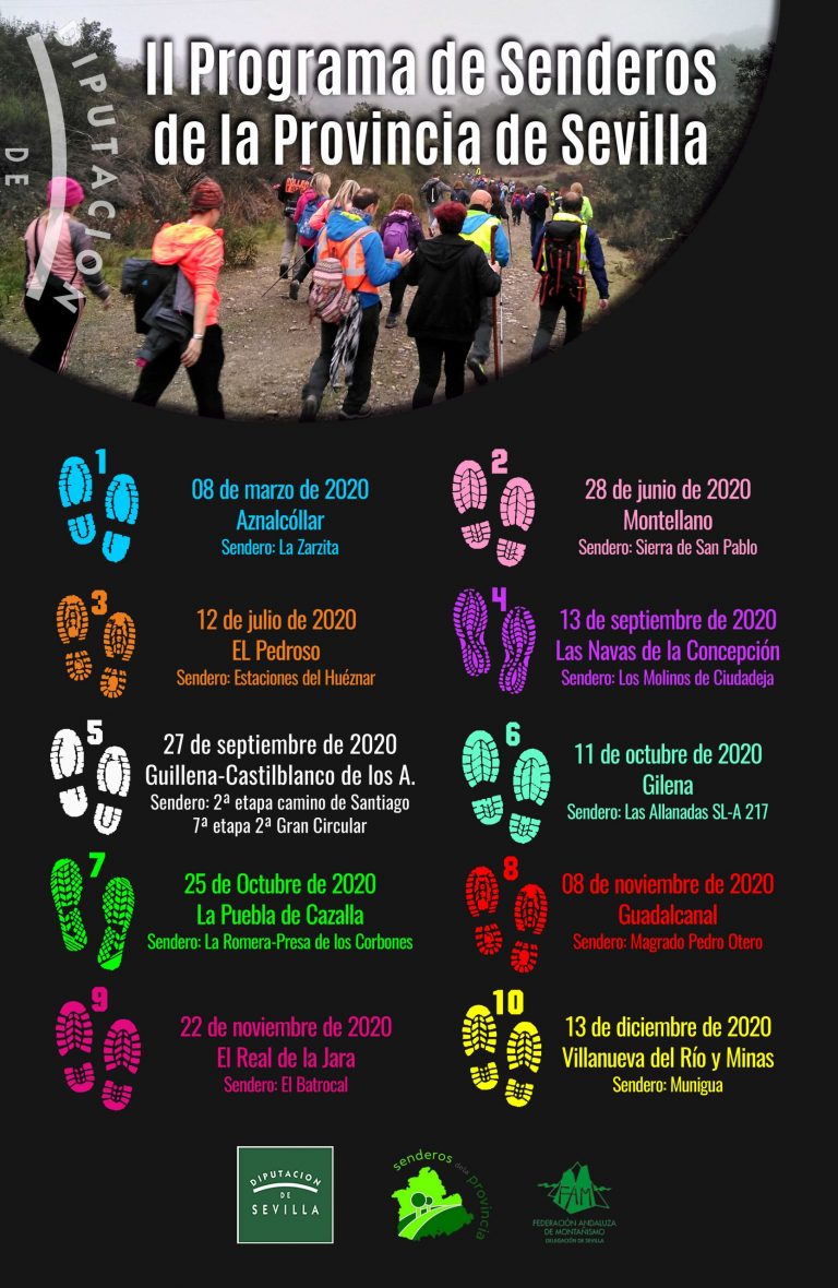 Abiertas las inscripciones para participar en el Sendero ‘Los Molinos de Ciudadeja’ del II Programa de Diputación de Sevilla