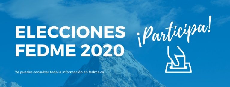 Elecciones FEDME 2020: comienza el proceso electoral