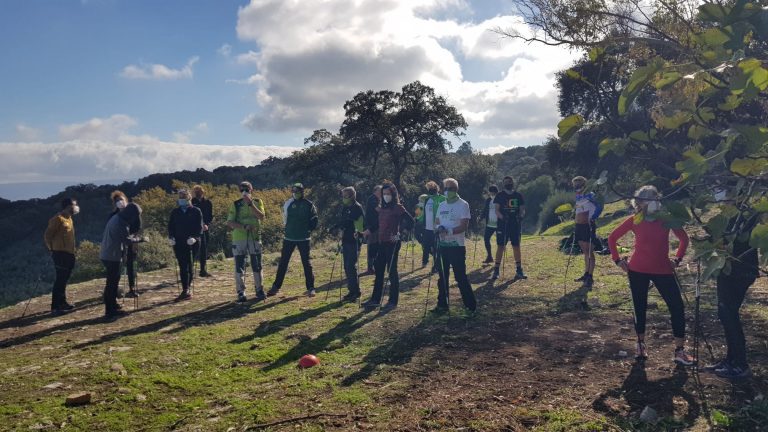 Realizadas en Algámitas las pruebas específicas de acceso al Curso de Entrenador/a de Marcha Nórdica