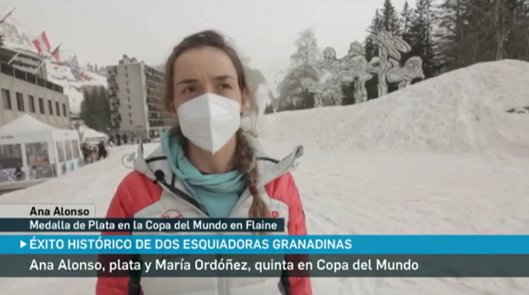 YouTube FAM: Ana Alonso y María Ordóñez, protagonistas en el informativo de Canal Sur TV