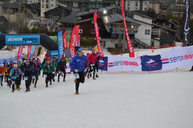 Jacob Gutiérrez y Silvia Lara, campeones de Andalucía de Snow Running 2021