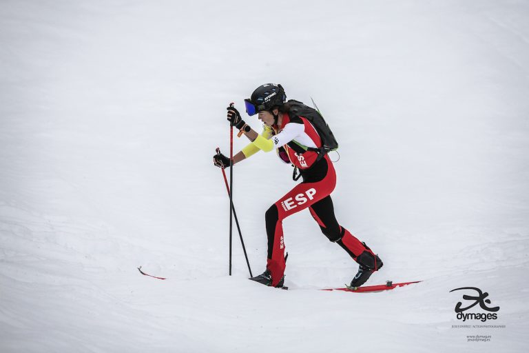 Magnífica Individual de Ana Alonso y María Ordóñez en Flaine, undécima y octava respectivamente
