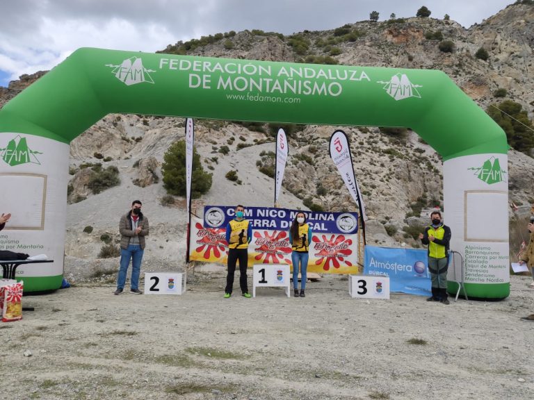 Dúrcal proclama los primeros líderes de la Copa Andaluza de Verticales y del Gran Premio Provincial de CxM de Granada