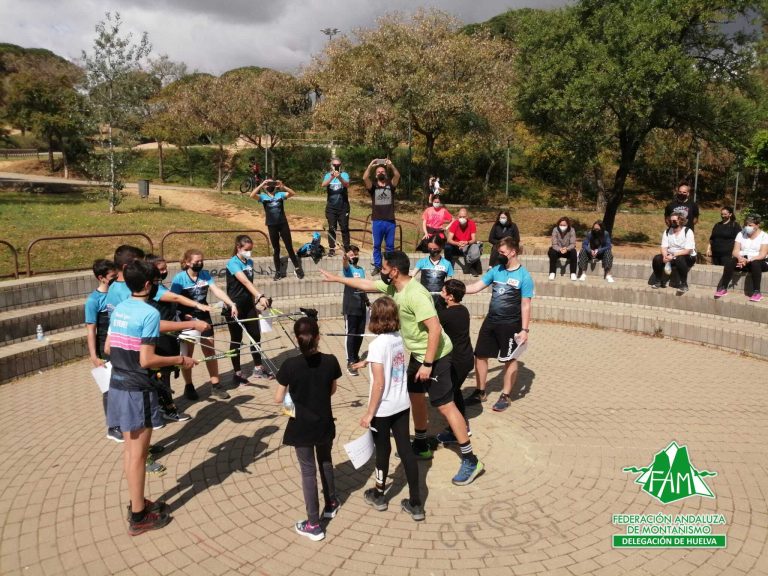 Magnífica mañana de concentración para conformar la Selección CADEBA Onubense de Marcha Nórdica 2021