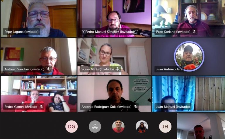 Los/as árbitros/as de Marcha Nórdica participan casi en su totalidad en su jornada de actualización