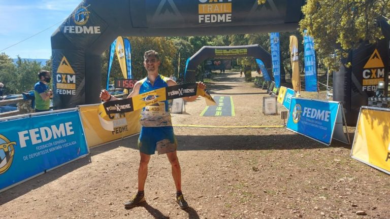 Manu Anguita, enorme en la Peñón Xtrem en la que también se impone Ohiana Kortázar