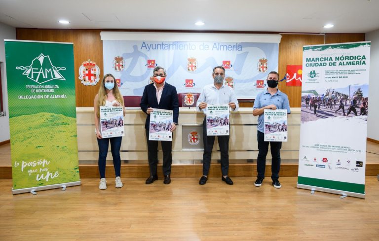 Cuenta atrás para el Campeonato de Andalucía absoluto y CADEBA de Marcha Nórdica en Almería