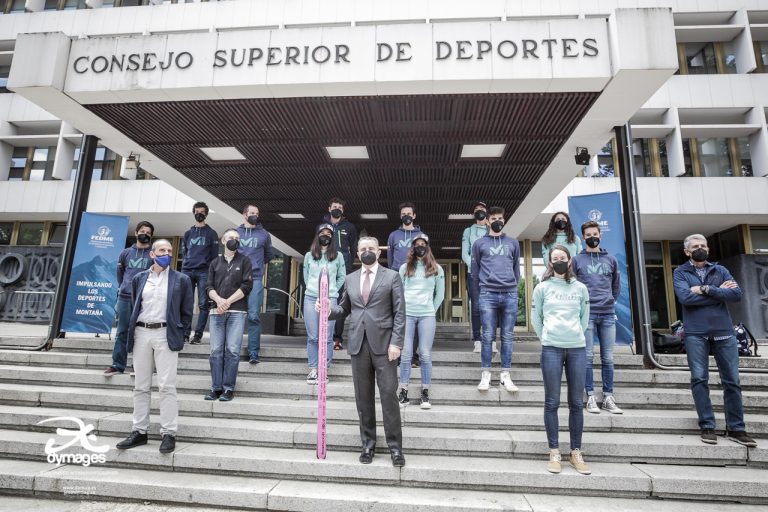 Histórico recibimiento en el CSD de la FEDME y la Selección Española de Skimo
