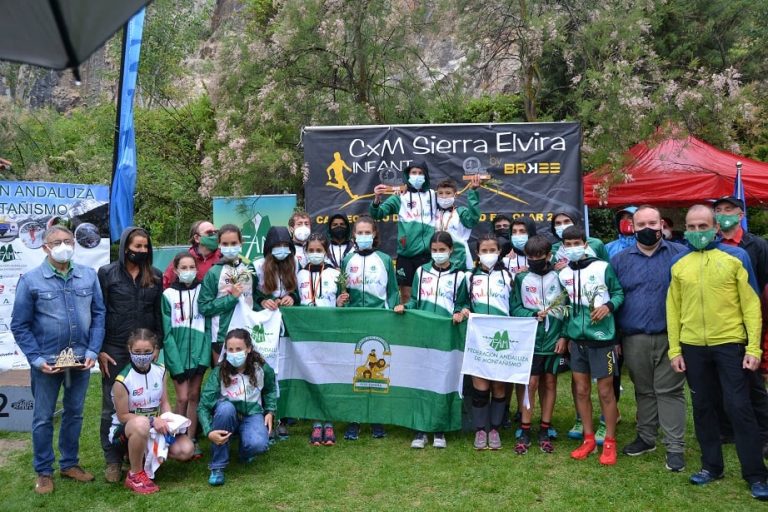 Andalucía, primera campeona de España de CxM en Edad Escolar tras un intenso fin de semana en Sierra Elvira