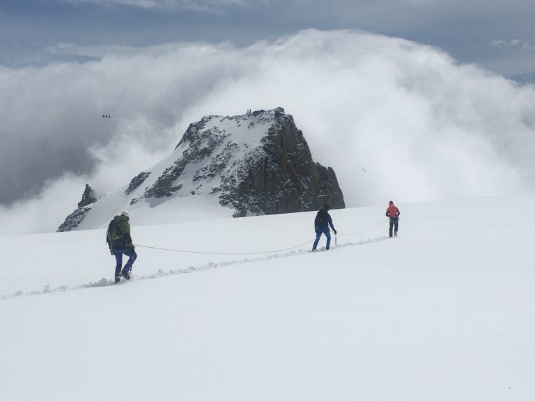 El PTD de Alpinismo de la FAM participa en la Concentración Intercentros FEDME en Chamonix