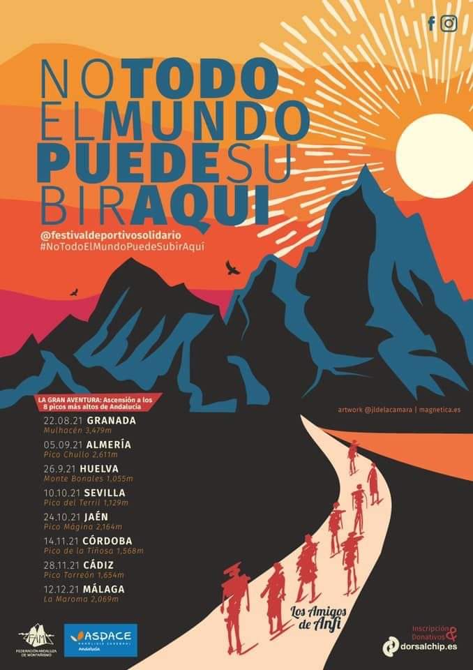 ‘La Gran Aventura’ pro ASPACE comienza este domingo con la subida al Mulhacén