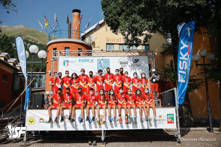 España, Campeona del Mundo Juvenil tras una nueva exhibición en la Gran Sasso SkyRace en la que Nico Molina se ve obligado a abandonar por una lesión