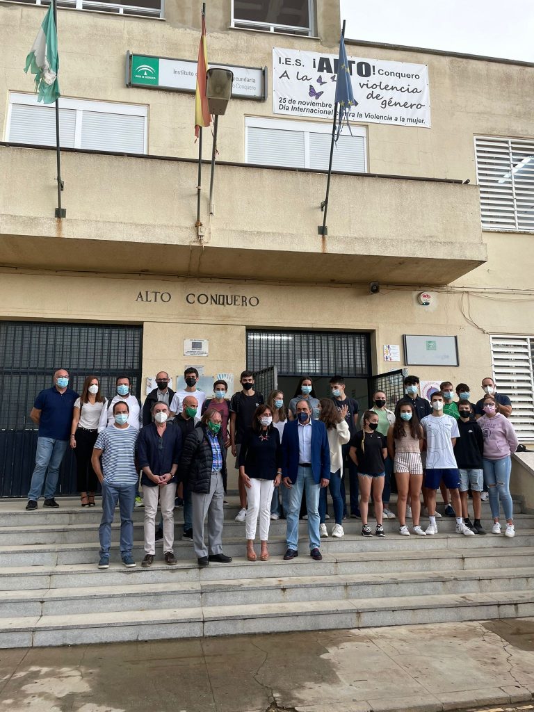 En marcha el CEEDA de Huelva con el inicio de su primer curso con cuatro jóvenes escaladores de la FAM