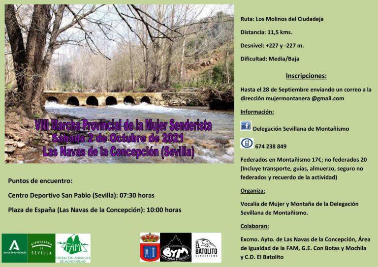La DESEM abre las inscripciones para la VIII Marcha Provincial de la Mujer Senderista