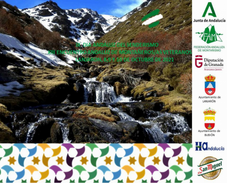 La FAM presenta el programa definitivo del IX Día Andaluz del Senderismo y XIII Encuentro Andaluz de Veteranos/as