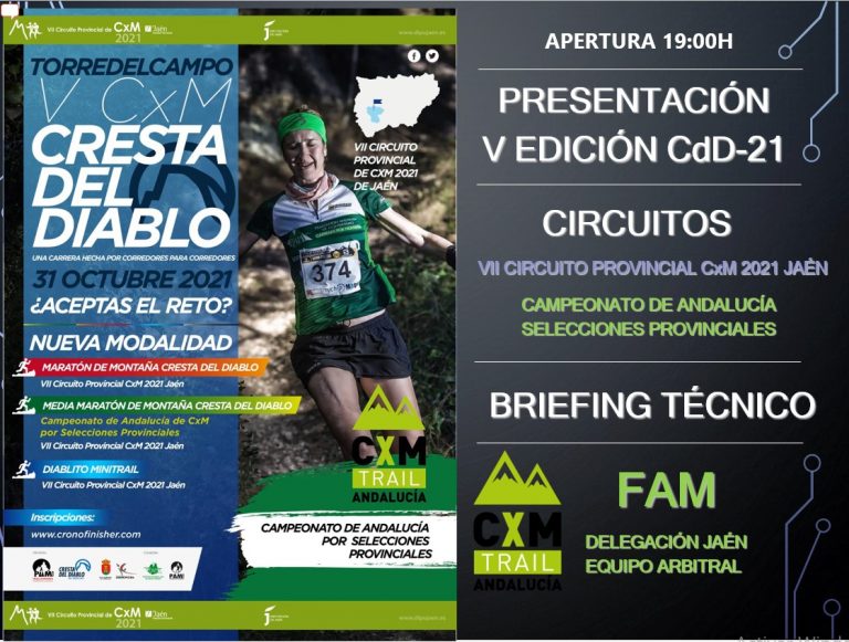 Torredelcampo, epicentro de CxM este fin de semana con la celebración del Campeonato de Andalucía de Selecciones Provinciales