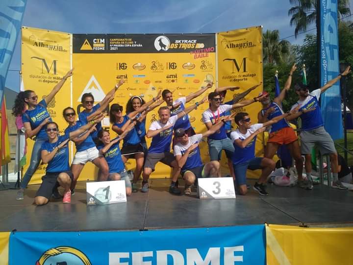Día histórico para el CD Deportes Olimpo Granada en el Campeonato de España con oro para su equipo femenino y bronce para el masculino