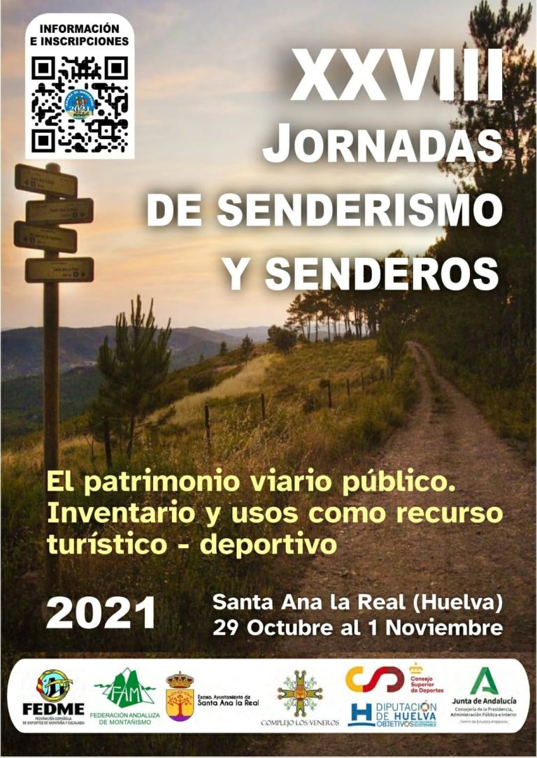 Santa Ana la Real acoge este próximo fin de semana las XXVIII Jornadas Estatales de Senderismo y Senderos