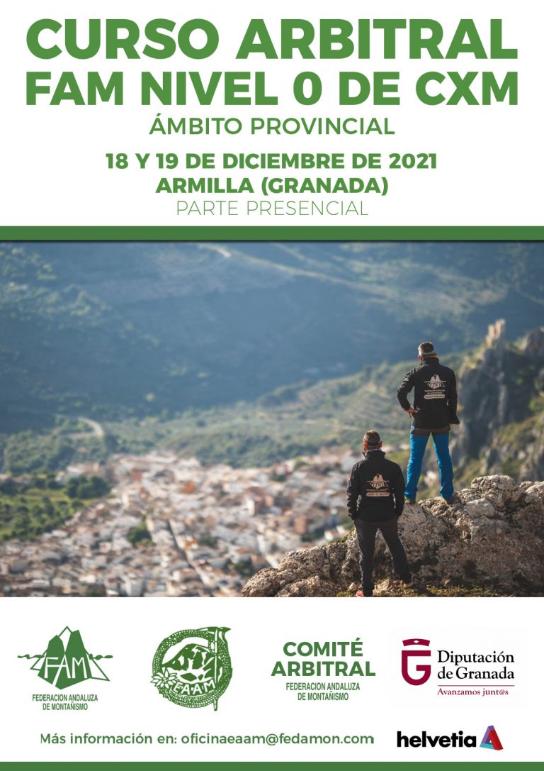 Abiertas las inscripciones para el Curso de árbitro/a nivel 0 (provincial) de CxM, en Armilla (Granada)