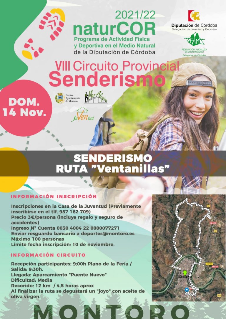 Montoro, escenario de la próxima cita del Programa naturCOR con la Ruta Ventanilla
