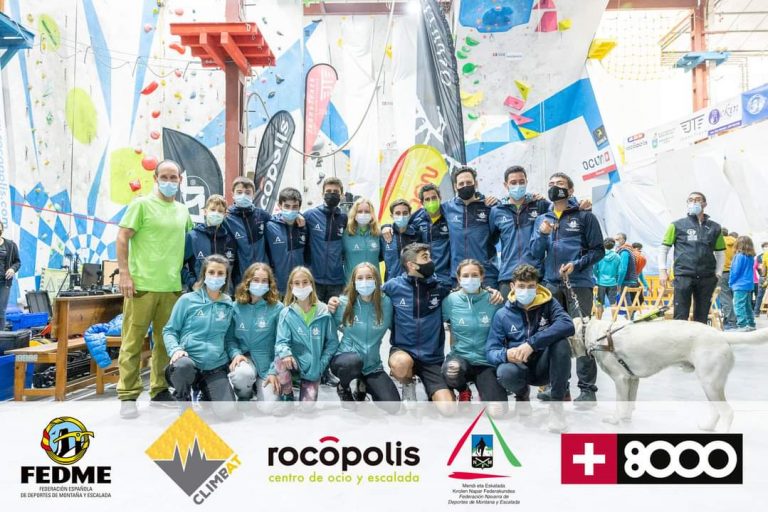 Gran actuación de la representación de la FAM en los Campeonatos de España de Dificultad, Bloque, Velocidad y Paraescalada donde obtiene varias preseas