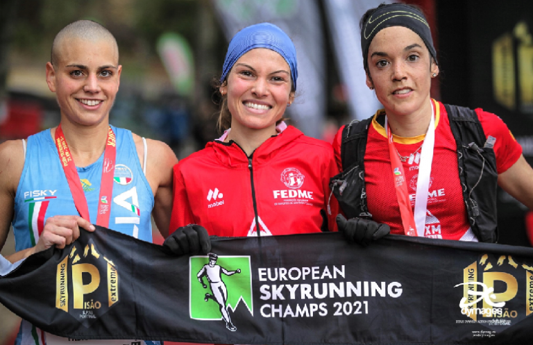 Patricia Pineda, exultante Campeona de Europa