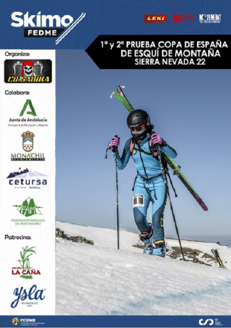 Alrededor de 120 participantes abren este próximo fin de semana en Sierra Nevada el calendario FAM y FEDME de Skimo 2021-22