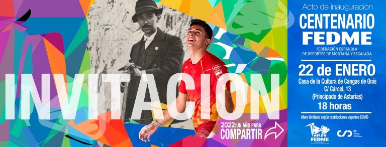 Cangas de Onís acogerá este 22 de enero el acto inaugural del Centenario de la FEDME