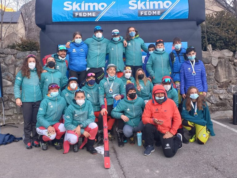 Nueva exhibición de la Selección Andaluza en el Sprint de Panticosa con 11 medallas